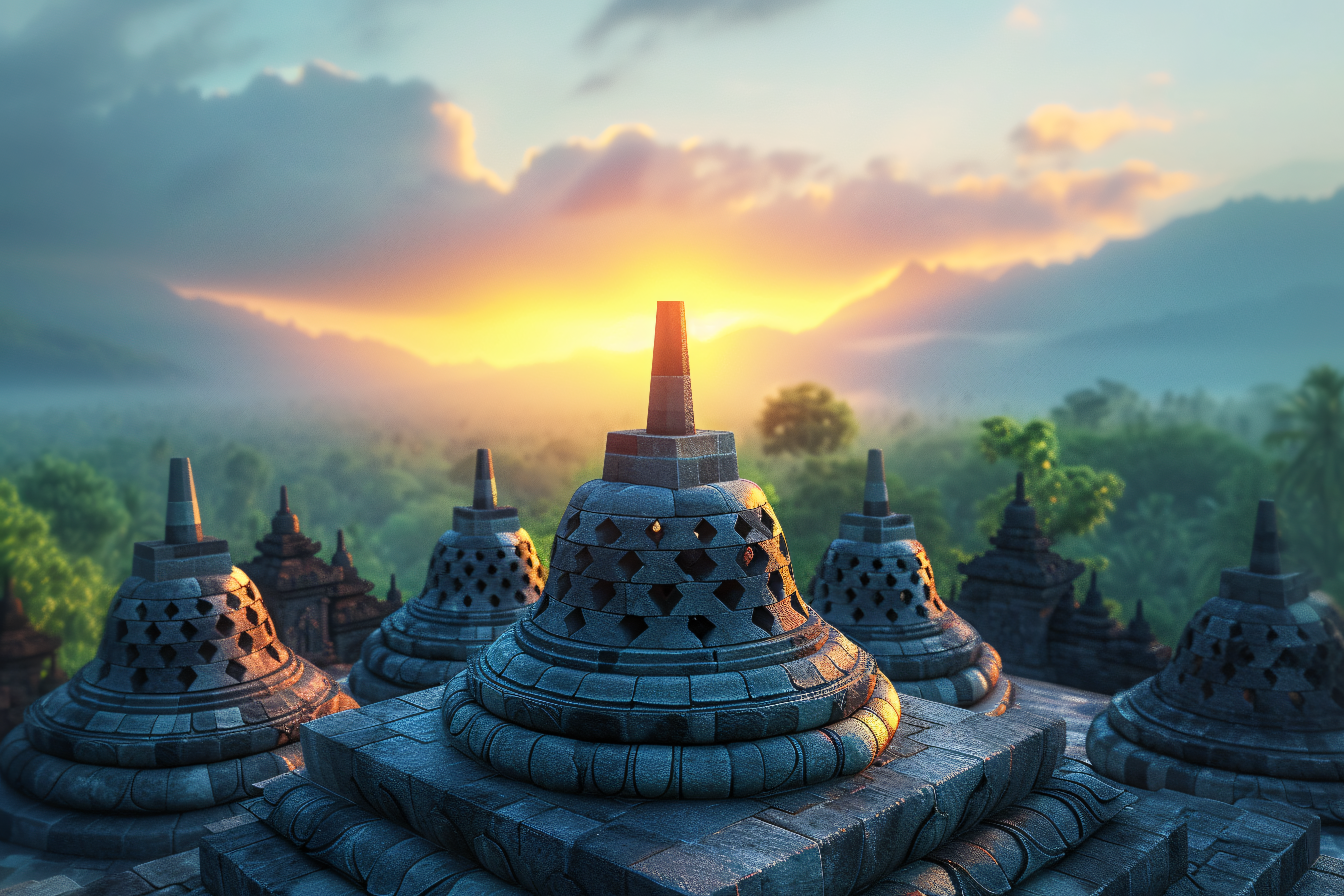 Image of Borobudur Temple